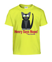 Henry Says Nope: Kids Shirt
