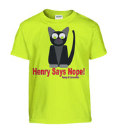 Henry Says Nope: Kids Shirt